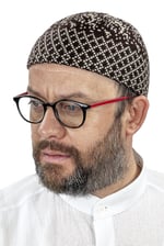 İhvan Online Orlon Örme Kışlık Yün Bere Takke Karyağmış Kahverengi