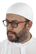 İhvan Online Orlon Örme Kışlık Yün Bere Takke Baklava Desen Beyaz