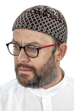 İhvan Online Orlon Örme Kışlık Yün Bere Takke Karyağmış Kahverengi