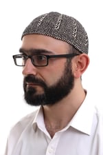 İhvan Online Siyah Taş Kışlık Çift Renk Kadife Namaz Takkesi