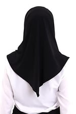 İhvan Online Yetişkin Pratik Eşarp (Siyah)