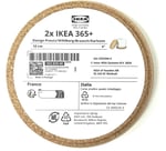Ikea 365+ kupa, bardak, fincan altlığı derin oluklu(10cm) masa yüzeyini korur,Takı kasesi 4 adet