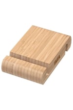 IKEA Bergenes Ahşap Bambu Cep Telefonu ve Tablet Tutucu Stand