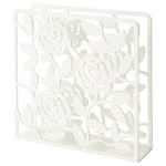 Ikea Çelik Toz Boya Peçetelik (Beyaz, 16x16 cm)