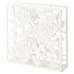 Ikea Çelik Toz Boya Peçetelik (Beyaz, 16x16 cm)
