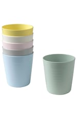 IKEA - KALAS Bardak, Çeşitli Renkler (2 Set 6) (12)