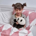 IKEA KRAMIG 902.213.18 panda, yumuşak oyuncak, beyaz, siyah, 11.75 inç, dolma animla peluş ayı