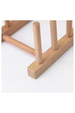 Ikea Ostbıt 27,5 Cm Bambu Tabaklık - Tabak Standı Ahşap Beyaz