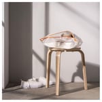 IKEA PARKLA Ayakkabı Çantası 48 x 22 cm,%100 Polipropilen, Beyaz, 48 x 22 cm, Beyaz, 48x22 cm