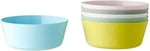 Ikea plastik kase (0.150 l, çok renkli) 6 parça