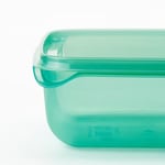Ikea Pruta saklama kabı Set, gıda maddeleri için, şeffaf, mikrodalga fırına uygun, yeşil, 17 kutu