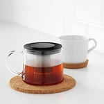 Ikea Riklig – Çaydanlık, cam – 0,6 litre, cam, Teekanne
