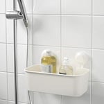 IKEA TISKEN Vantuzlu Sepet Beyaz