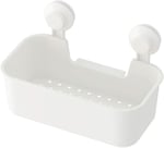 IKEA TISKEN Vantuzlu Sepet Beyaz