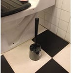 Ikea Tuvalet fırçası, polipropilen, siyah, 35,6 x 10,9 x 10,4 cm