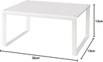IKEA Variera-raf, beyaz, 32 x 13 x 16 cm, Doppelpackung