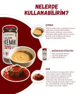 İlikli Dana Kemik Suyu Yüksek Kolajen ve Protein Deposu (480 ml x3 Adet)