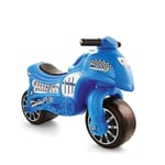İlk Motorum Mavi Binmeli Çocuk Motoru 24 Ay+ Scooter Görünümlü Denge Motoru Hafif Taşınabilir Oyuncak 25 Kg Taşıma Kapasiteli