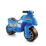 İlk Motorum Mavi Binmeli Çocuk Motoru 24 Ay+ Scooter Görünümlü Denge Motoru Hafif Taşınabilir Oyuncak 25 Kg Taşıma Kapasiteli