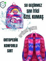 İlkokul Beşli Çanta seti İlkokul Okul Çantası + Termal beslenme seti + Kalemlik + suluk