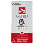 Illy - Cafe Espresso Classico uyumlu Nespresso, 10 kapsül