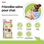 Inaba Churu Lick-Able Puree The Cats Tavuk ve Tarak Paketi 4 x 14g Tüpler