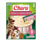 Inaba Ciao Churu Somon Aromalı Tavuklu Köpek Ödül Maması Atıştırmalığı 8x20 gr