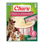 Inaba Ciao Churu Somon Aromalı Tavuklu Köpek Ödül Maması Atıştırmalığı 8x20 gr