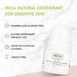 Incia Incia Natural Whitening Beyazlatıcı Kompleks Doğal Roll-On Deodorant 50ml 1 Paket