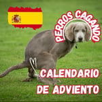 Independently published Calendario de Adviento Perros Cagando: Ideas Divertida Para Bromas | Regalo Divertido Para Hombres, Mujeres, Niños, Adolescentes, Amigos | Un año ... | 50 páginas coloridas | T