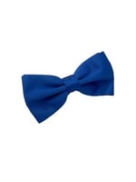 İndigo Mavisi Düz Renk Saten Papyon