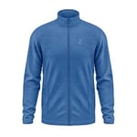 Indigo Tam Fermuarlı Unisex Polar