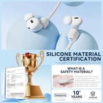 Inesore Manyetik ile 1 Paket AirPod Kayışı,Spor Anti-Kayıp için AirPod Kordon Anti-Kayıp,AirPods 4 ile Uyumlu Hava Bölmeleri Aksesuarları, Air Pod Pro 2/1, Air Pod 3/2/1 -Beyaz