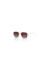 Infiniti Design Marka ID 4813 C01 Unisex,KARE,METAL,ALTIN Çerçeve ORGANİK,KAHVERENGİ Cam 50 Ekartman Güneş Gözlüğü