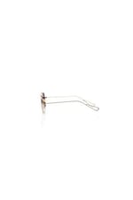 Infiniti Design Marka ID 4813 C01 Unisex,KARE,METAL,ALTIN Çerçeve ORGANİK,KAHVERENGİ Cam 50 Ekartman Güneş Gözlüğü