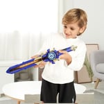 INFINITY NADO Metal topak, kılıç fırlatıcı, ışıklı top, çocuklar için erkek ve kız çocuklar için 5 6 7 8 9 10, Fury Wave Dragon, Mavi | Sonsuz hızlanan kılıç fırlatıcı. Işık efektli metal topa. Ergono