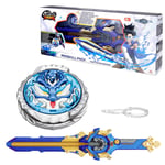 INFINITY NADO Metal topak, kılıç fırlatıcı, ışıklı top, çocuklar için erkek ve kız çocuklar için 5 6 7 8 9 10, Fury Wave Dragon, Mavi | Sonsuz hızlanan kılıç fırlatıcı. Işık efektli metal topa. Ergono
