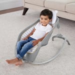 Ingenuity Boutique Koleksiyonu Yıkanabilir Premium Peluş Kumaşlı Katlanabilir Bebek Sallanan Koltuğu - Bella Teddy, 0-30 Ay