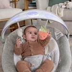 Ingenuity InLighten Bebek Zıplama Koltuğu Işıklı Oyuncak Bar ve Tavşan Karın Zamanı Yastık Matı Yenidoğan ve üzeri, 9 kg'a kadar