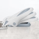Ingenuity Summer Infant Temiz Durulama Bebek Banyo Koltuğu, Tezgahta, Lavaboda veya Küvette Kullanım için Yumuşak Destek, 3 Yatma Pozisyonu, Hızlı Kuruma, Doğumdan Oturmaya Kadar Kullanım - Gri