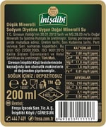 inişdibi Freşa Maden Suyu 200 ml x 5 Koli (120 Şişe)