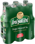 İnişdibi Maden Suyu 24'lü Paket (200 ml x 24 Adet) (2 paketi)