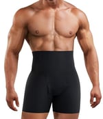 Inner Vision, Karın Kontrol Bodysuit ve Iç Çamaşırı Fitness Vücut Şekillendirici 3 Boyutlu Erkek Duble Korse Boxer