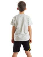 İnşaat Araçları Erkek Çocuk T-shirt Şort Takım