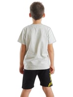 İnşaat Araçları Erkek Çocuk T-shirt Şort Takım