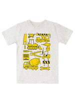 İnşaat Araçları Erkek Çocuk T-shirt Şort Takım