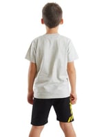 İnşaat Araçları Erkek Çocuk T-shirt Şort Takım