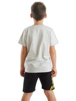İnşaat Araçları Erkek Çocuk T-shirt Şort Takım