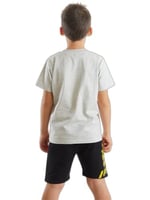 İnşaat Araçları Erkek Çocuk T-shirt Şort Takım