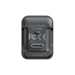 Insta360 Hızlı Okuyucu 512 GB Taşınabilir SSD, Hızlı Harici Thumb Sürücü Depolama, USB-C Memory Stick Ace Pro 2/X5/X4 Air, iPhone, Android, PC, Yaratıcılar için Lexar ile Birlikte Geliştirildi